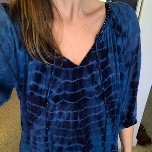 Boho tie dye top